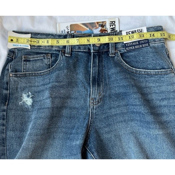 ReWash Mom Jeans Vintage Super High Rise Women’s Sz. 7/28 - Picture 5 of 7